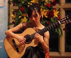 The highly gifted guitarist Xuefei Yang with Elias String Quartet.